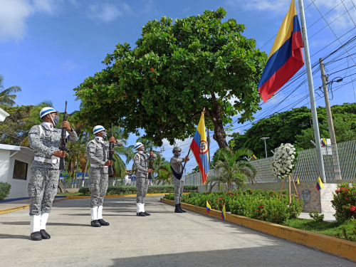 Así celebró el grito de independencia el Grupo Aéreo del Caribe