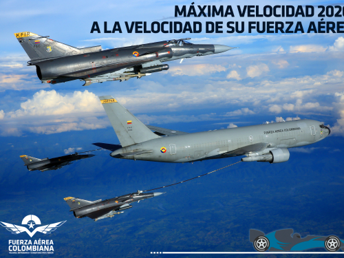 Su Fuerza Aérea Colombiana se sube al reto de Máxima Velocidad 2020