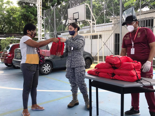 Cientos de kits escolares se siguen entregando en Flandes, Tolima 