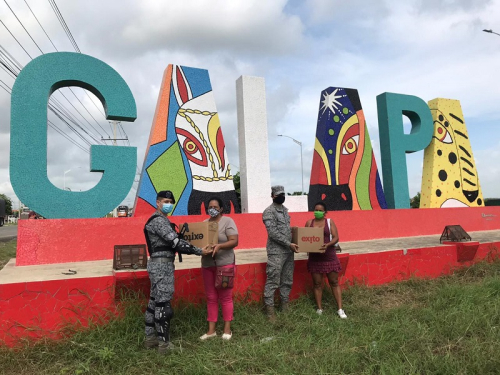 Su Fuerza Aérea Colombiana continúa apoyando a familias de soldados atlanticenses