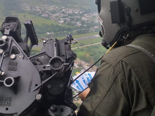 La prevención del reclutamiento forzado de menores es un compromiso de su Fuerza Aérea