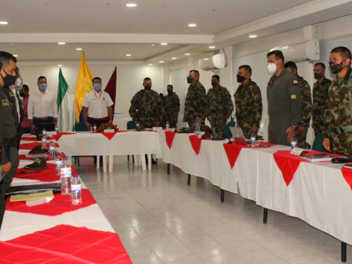 Se realizó Taller de Seguimiento de Seguridad en el municipio de Flandes con autoridades civiles y Fuerza Pública