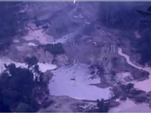 Contundente operación contra explotación de yacimientos mineros, economía ilícita que destruye el Medio Ambiente