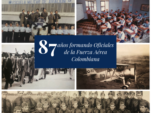 La Escuela Militar de Aviación “Marco Fidel Suárez” se prepara para celebrar el octogésimo séptimo aniversario 