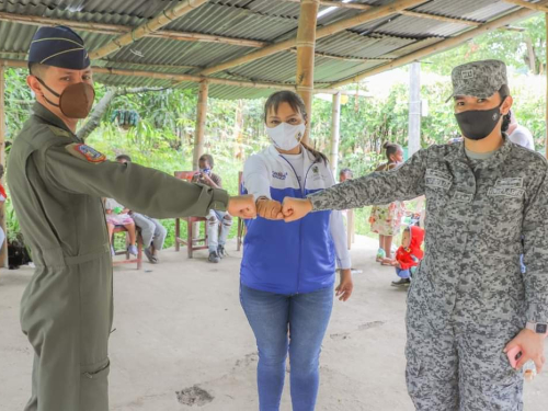 Comunidades afrodescendientes de Candelaria, Valle compartieron con su Fuerza Aérea Colombiana 