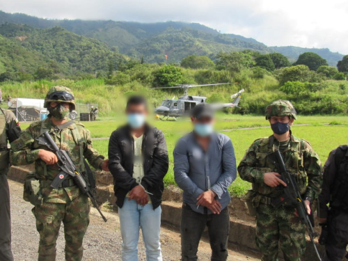 Contundente operación de las Fuerzas Militares en el Tolima, permite la captura de alias "Reneco"