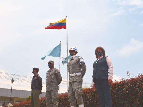 Con medidas de bioseguridad CAMAN conmemoró el Día Nacional de los Derechos Humanos
