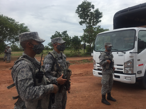 Jóvenes comprometidos en prestar su servicio militar en Vichada 