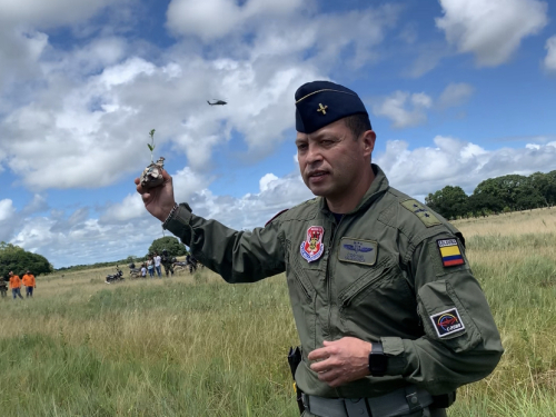 “Primero Dios, mi familia y mi Fuerza Aérea”: Coronel Salamanca