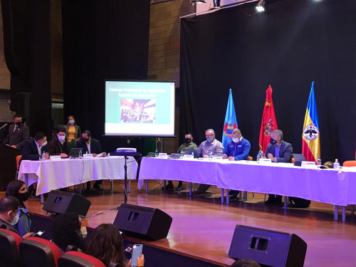CAMAN participa en consejo de seguridad de la Sabana de Occidente 