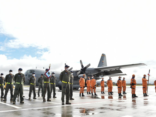 Aeronaves de su Fuerza Aérea Colombiana cumplirán misión humanitaria en Honduras