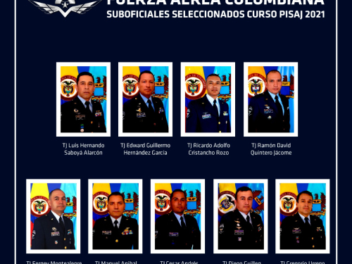 Seleccionados Técnicos Jefes de la Fuerza Aérea para el Programa Integral de Suboficiales de Alta Jerarquía