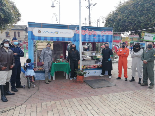 Fuerza Aérea Colombiana apoya el emprendimiento madrileño