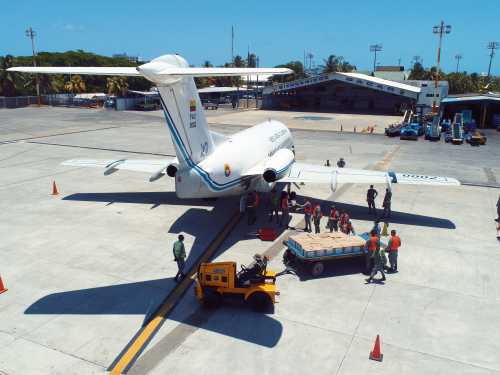  Operaciones aéreas decisivas para la reconstrucción del Archipiélago de San Andrés, Providencia y Santa Catalina 