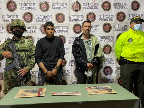 En Tolima, fue capturado alias ‘Barbas’ 