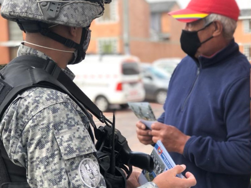 Su Fuerza Aérea Colombiana continúa velando por la seguridad de la Sabana de Occidente