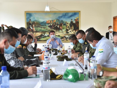 Consejo de seguridad en el municipio de Andes, Antioquia 