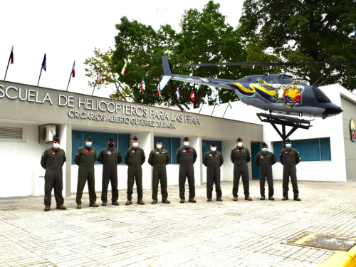 Comandante de la Fuerza Aérea de Guatemala visita el CACOM 4