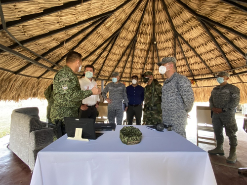 La Fuerza Aérea participó del consejo de seguridad del Salado