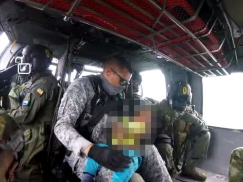 Un menor mordido por serpiente, fue evacuado en helicóptero de su Fuerza Aérea