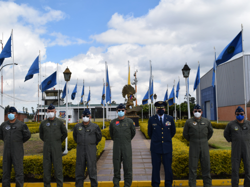 Visita Geoestratégica de la Fuerza Aérea Guatemalteca a CAMAN 