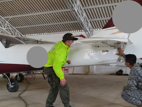 Inmovilizadas dos aeronaves, en el Caribe colombiano
