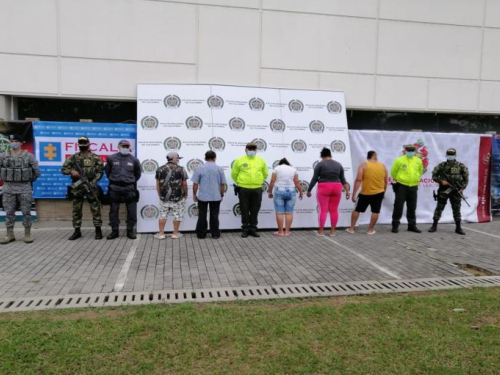 Seis detenidos, en contundente operativo contra el microtráfico en Tolima.
