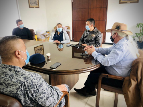 CAMAN establece alianzas en beneficio del municipio de Tausa, Cundinamarca