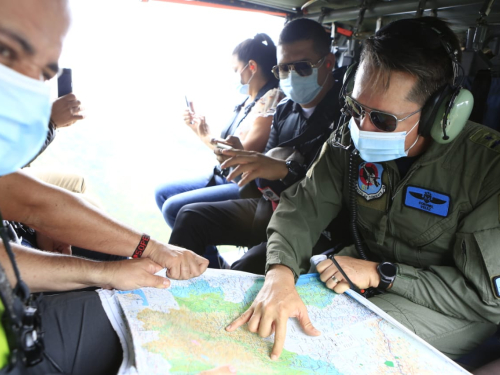 Con modernos sistemas de vigilancia, Fuerza Aérea hace presencia en el Plan Retorno