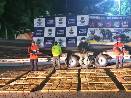 Inmovilizada lancha “GoFast” en el pacífico colombiano
