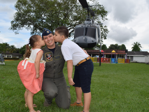 Suboficial Ortiz, una madre orgullosa de ser militar