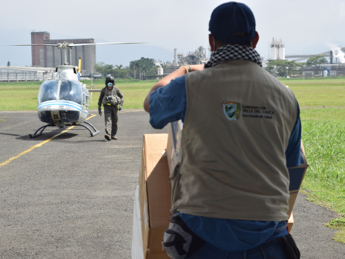 Base Aérea Marco Fidel Suárez se convierte en puente aéreo para misiones de transporte    