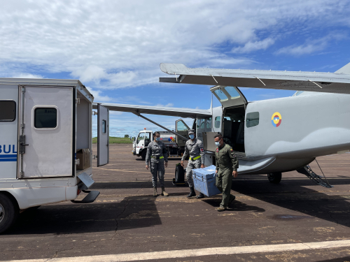 Su Fuerza Aérea protegiendo el oriente colombiano