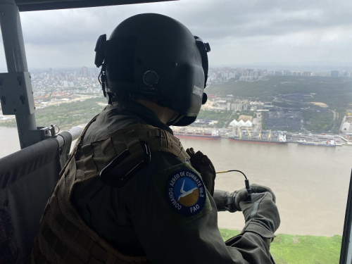 La infraestructura crítica en el Atlántico es protegida por la Fuerza Aérea