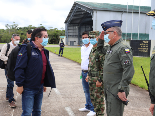 Ministro de Salud visitó el Amazonas y fue recibido por el GAAMA