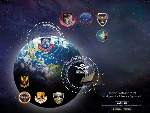 Con emisión filatélica, la Jefatura de Inteligencia Aérea y Espacial conmemora su aniversario