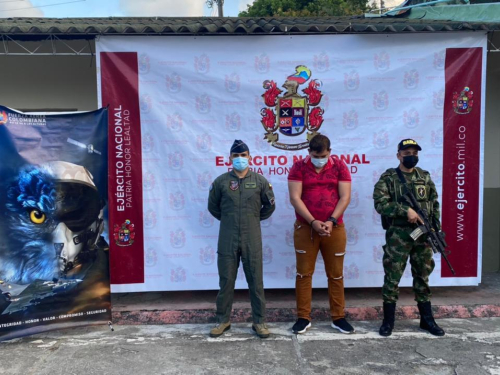 Capturado alias ‘Chepe’ presunto extorsionista del Frente "Carolina Ramírez" en Róvira, Tolima