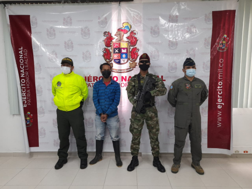 Capturado alias ‘Gerardo’, presunto cabecilla de red de apoyo a estructuras residuales en Planadas, Tolima
