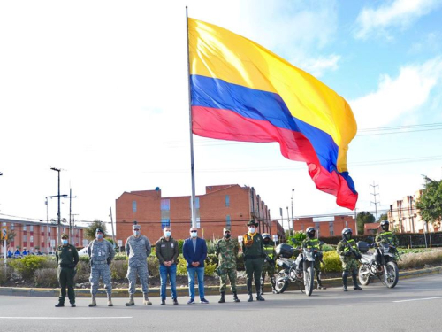 Conmemoración de los 211 años del grito de Independencia Nacional en el CAMAN