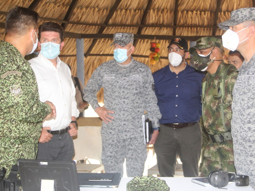 La Armada de Colombia, un aliado para la Fuerza Aérea en el Caribe colombiano