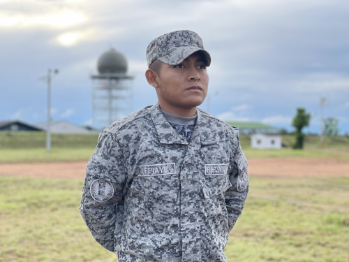 Soldado Wayuu al servicio del país en el Vichada