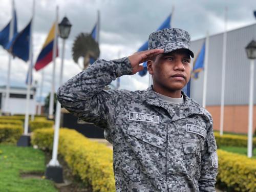 Pertenezco a la etnia Uitoto y me siento orgullo de ser soldado de la Fuerza Aérea 