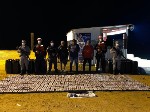 ‘Go Fast’ al servicio del narcotráfico fue interceptada en aguas del Mar Caribe