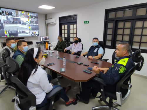 El CACOM-6 participo en una importante Reunión se monitorearon las manifestaciones, en Florencia, Caquetá