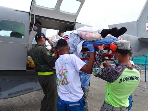 Traslado aeromédico de adulto mayor fue realizado por GACAR