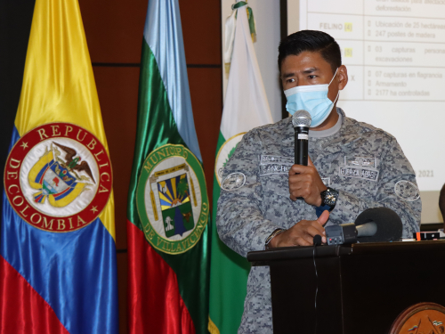 Balance de resultado de operaciones de su Fuerza Aérea en el departamento del Meta