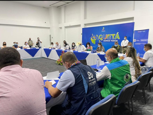 CACOM-6  Presente en Reunión  durante visita  de la consejera Presidencial para la Equidad de la Mujer.