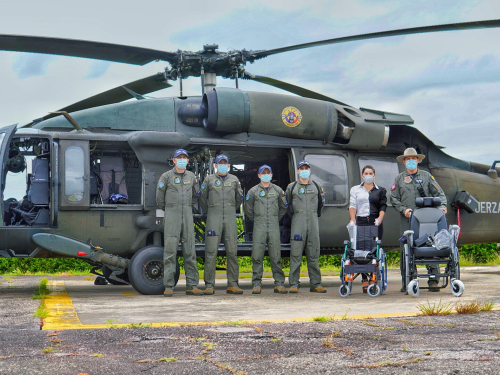 Un vuelo cargado de alegría y esperanza para los habitantes de Orocue, Casanare