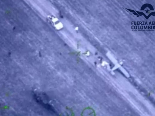 Inmovilizada aeronave con droga en el Valle del Cauca