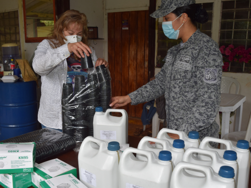  Proyecto Productivo es apoyado por su Fuerza Aérea en Felidia, Valle